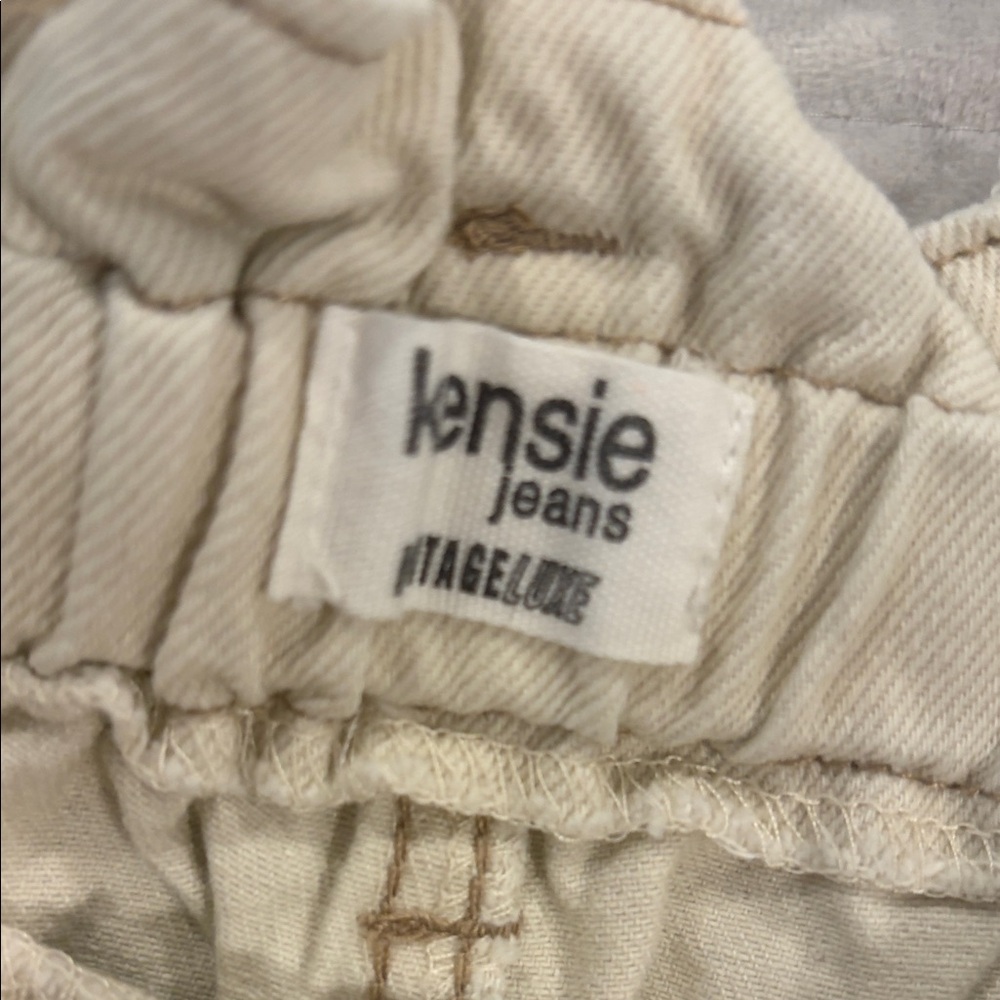 Kensie Cream Boot Cut Jeans